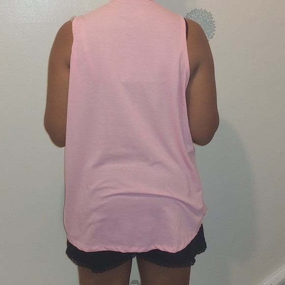 *Final* "Love" Tank Top & Shorts Sleepwear Set - Picture 2 of 6